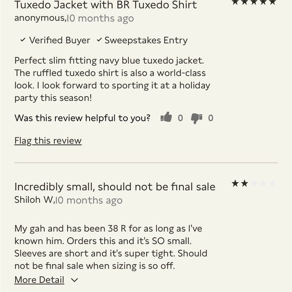 NWT Banana Republic, navy blue and black tuxedo jacket only, 38R Slim Fit - Picture 12 of 16